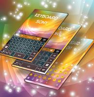 برنامه‌نما Keyboard For Sony Xperia عکس از صفحه