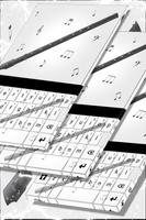 Flute Theme for Keyboard poster