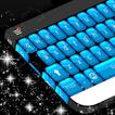 Neon Blue Keypad Theme