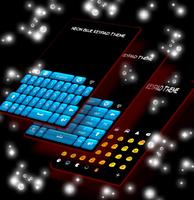 Neon Blue Keypad Theme screenshot 2