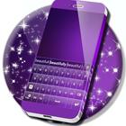 Keyboard Free Purple Theme icône