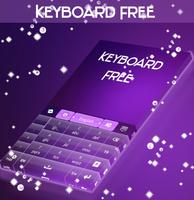 Keyboard Free Purple Theme 스크린샷 3
