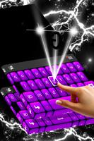 Purple Theme Keyboard تصوير الشاشة 1