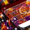 Purple Flames Keyboard Theme