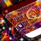 Purple Flames Keyboard Theme simgesi