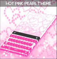Hot Pink Pearl Theme Plakat
