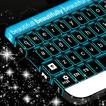 Neon Blue Keyboard Themes