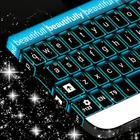 Neon Blue Keyboard Themes icon