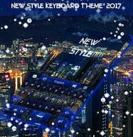 New Night Style Keyboard Theme 스크린샷 3