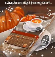 Paris Keyboard Theme (New) الملصق