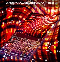 Dream Colors Keyboard Theme Affiche