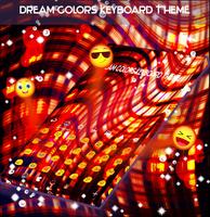 Dream Colors Keyboard Theme capture d'écran 1