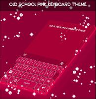 Old School Pink Keyboard Theme poster