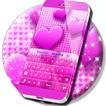 Keyboard Pink Colour Heart