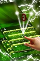 Dark Green Keyboard Theme screenshot 1