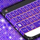 Pele do teclado roxo APK