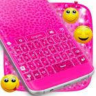 Keyboard Pink Cheetah Theme icône