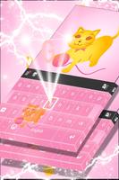 Pink Cat Theme Keyboard screenshot 3