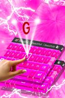 Keyboard Color Hot Pink Theme screenshot 2