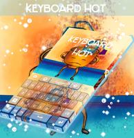 Hot Tea Keyboard poster