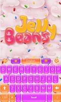 Jelly bean GO Keyboard Theme poster