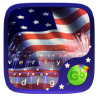 July 4th GO Keyboard Theme アイコン