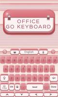 Office GO Keyboard Theme Emoji poster
