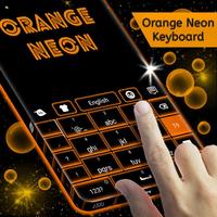 Orange Neon for Keyboard تصوير الشاشة 3
