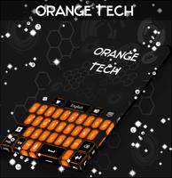 Orange Keyboard Theme poster