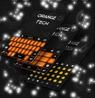 Orange Keyboard Theme screenshot 1
