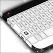 Laptop Keyboard Modern White