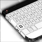 Laptop Keyboard Modern White icône