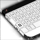 Laptop Keyboard Modern White ícone