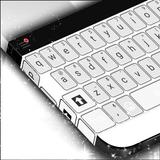 Laptop Keyboard Modern White icon