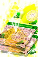 Limão Teclado Tema imagem de tela 3