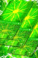Lime Green Keyboard Theme poster