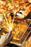 Lion Keyboard Theme poster