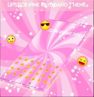 Lipstick Pink Keyboard Theme screenshot 1