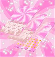 Lipstick Pink Keyboard Theme screenshot 2