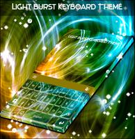 Light Burst Keyboard Theme تصوير الشاشة 2