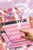 برنامه‌نما Marshmallow Theme Keyboard عکس از صفحه