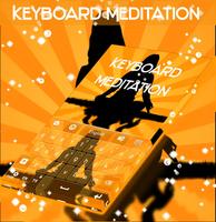 Meditation Keyboard Plakat