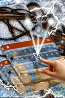 Microphone Keyboard Background imagem de tela 1