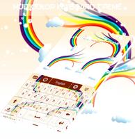 Multicolor Keyboard Theme screenshot 3