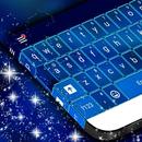 Dark Blue Keyboard Theme APK