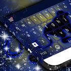 Neon, macaco, sinal, teclado ícone