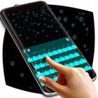Neon Blue Keyboard icon