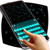 Neon Blue Keyboard icon