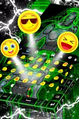 Neon Cyborg Keyboard APK Herunterladen