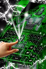 Neon Cyborg Keyboard APK Herunterladen